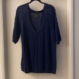 Lane Bryant Navy blue Sweater Top